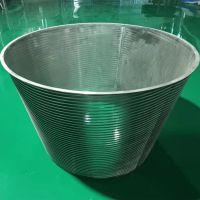 BTOSLOT wedge wire basket johnson screen steel wire mesh