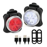 Rechargeable Bike Light Set