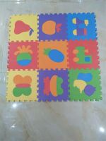 36pcs alphabet and number kid play mat EVA interlocking foam jigsaw puzzele mat