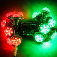 35mm 9led smd 5050 raindrop rgb pixel amusement led light