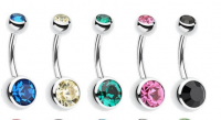  316L Stainless Steel Belly Button Ring Navel Ring body Jewelry  piercing for Women Men