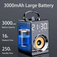 Portable Bluetooth high power 3D stereo subwoofer Indoor Laptop Laptop music player wireless speaker