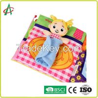 Cloth Book Touch Feel Baby Belly Time 9 Sensory Items Soft Fold Activi