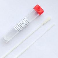 New Products Vtm & Mtm Test Kit With Flocked Nasopharyngeal Oropharyngeal Transport Throat Swab For Pcr Test