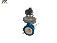 Pneumatic PTFE Lined Butterfly Valve