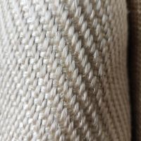 Heat Insulation Fabric For 800℃ Vermiculite Coated Heat Cleaned Fiberglass Cloth Filament/textured Fiberglass Fabric, Silica Glass Cloth