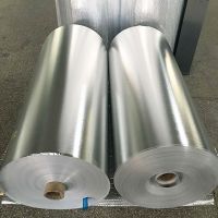 0.1mm-3mm Aluminized Glass Fiber Cloth Aluminum Foil Laminated Fiberglass Cloth Al-foil Coated Fiberglass Fabric