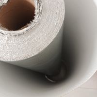 0.1mm-3mm Aluminized Glass Fiber Cloth Aluminum Foil Laminated Fiberglass Cloth Al-foil Coated Fiberglass Fabric