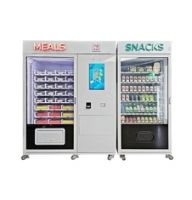 Snack Food Vending Machines For Sale With Refrigeration Touch Screen Micron Smart Vending Machine