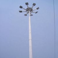 16-35m High Mast Lighting Pole Stainless Steel Outdoor High Mast Lamp Post For Sale Lamp Pole Suppliers