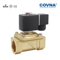 COVNA 12V 24V Normally Closed Stainless Steel Water Gas Solenoid Valve MIni Diaphragm Solenoid Valve