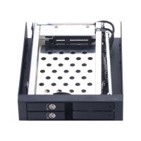 Unestech ST2520 Dual Bay 2.5in Tray-less Internal Hdd Mobile Rack