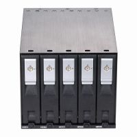 5x3.5in SATA SAS Tray-less Hdd Enclosure for 3x5.25in Optibay