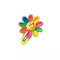 Cute Little Girl Sunflower Hair Clips 2pcs One Set