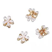 Children's Little Pearl Flower Hair Grab Clip