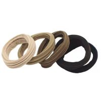 Simple Bold High Elastic Hair Ring 5pcs One Set