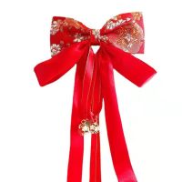 Classic Style Children&#039;s Red Hair Clip With Tassel