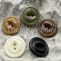 High quality fish eye natural corozo buttons all size available in mutiple colors