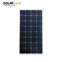 Solarparts 17.6V 105W Sunpower Glass Solar Panel