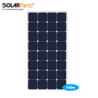 Sunpower Flexible solar panel 17.6V/5.68A 100W 1050x540x3MM with 0.9m cable