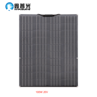 Sunpower Flexible Solar Panel 20V/100W 860x680x3MM with ETFE White Back Panel