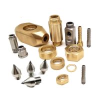 OEM high precision CNC machined mechanical parts cnc turning brass stainless steel parts