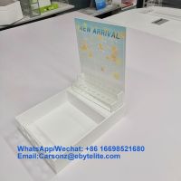 custom acrylic display make up holder 