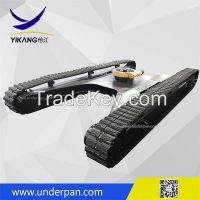 New Design custom Tile Press Equipment Parts Rubber Track Undercarriage for drilling rig excavator crusher