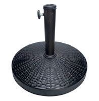 Wicker Designed Patio Umbrella Base Outdoor Garden Umbrella Base Stand Parasol Base