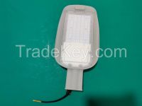 Straight handle streetlight with power supply