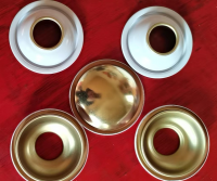 Tinplate cone and dome/top and bottom for Aerosol can making/auxilliary component
