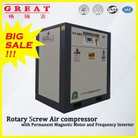 Good Price! ! ! VSD Industrial Screw Air Compressor with Pm Motor 7~132kw, 7~10bar. Enegy Saving 30-40%!