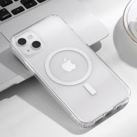 Strong adsorption capacity oem orders MagSafe clear case Mobile Clear Charger Magnetic Phone cover for iphone 11 1213