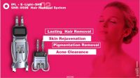 SANHE Hot Sale 3 In 1 Laser SR HR OPT/ IPL E-light Super Hair Removal Beauty Machine For Skin Rejuvational