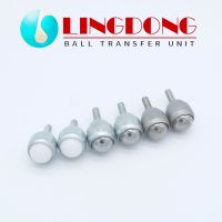 PL/CS Steel Nylon Ball Wheel Roller  Stud Thread Ball Transfer CY-25D