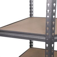 Warehouse Angle Boltless Shelving Steel Metal