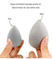 Cangli Custom Shape Plant Based Makeup Sponge blender With Sustainable Packaging Biodegradable Makeup