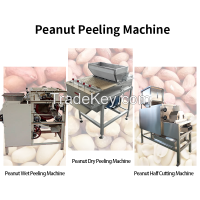 The birth of peanut peeling machine