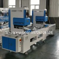 Upvc Window Door Making Machine Two Head Seamless Welding Machine For Plastic Profile 