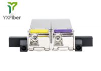 Compatible 10Gb Optical Fiber Transceiver 100km ZR BIDI 1550nm /1490nm LC