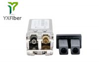 SFP+ DWDM 10G Fiber Optical Transceiver CH27 1555.75nm 80km LC