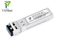 SFP+ DWDM 10G Fiber Optical Transceiver  CH22 1559.79nm 80km LC