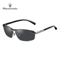 2022 Maserati Outdoor Retro Car Brand Luxury Resin Glasses Plastic Sunglasses