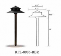 Pathway Lighting-rpl-8905-bbr