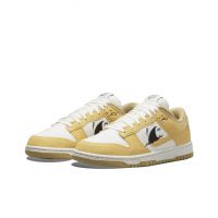 Nike Dunk Low Retro SE NN &amp;quot;Sun Club&amp;quot; E White and yellow recyclable materials for ancient leisure board shoes