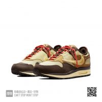 CACT.US CORP x Nike Air Max 1 Baroque Brown&amp;quot; â�¢ Retro casual running shoes baroque brown Tr Avis Scott barbs for both men and women