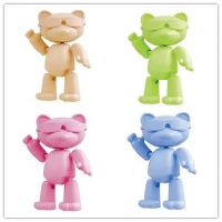 Custome color or logo key chain cool bear bconstruction toys