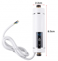 220V 3500W Instant Heating Electric Hot Kitchen Electric Faucet Water Heater Hot Water System Shower Tap Bathroom kitchen