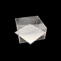 Custom clear acrylic display storage box