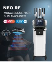 Aesthetics EMT Slimming Machine RF 4 Handles Body Sculpt EMSlim NEO With RF